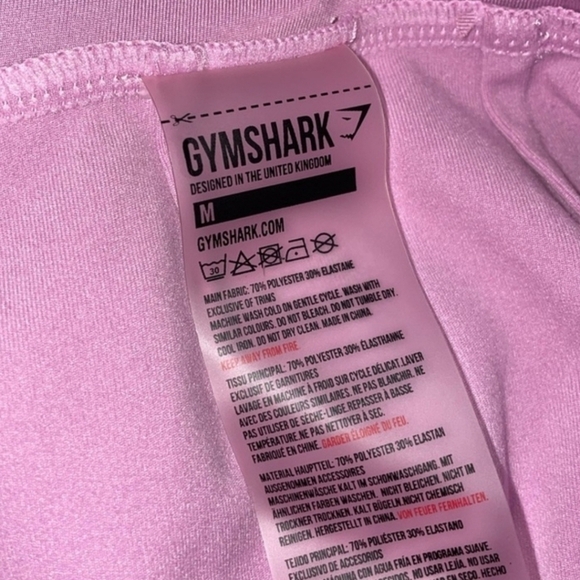 Gymshark lilac leggings notched split hem - Picture 8 of 8